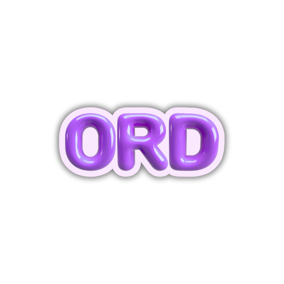 ORD Bubble Sticker