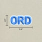 ORD Bubble Sticker
