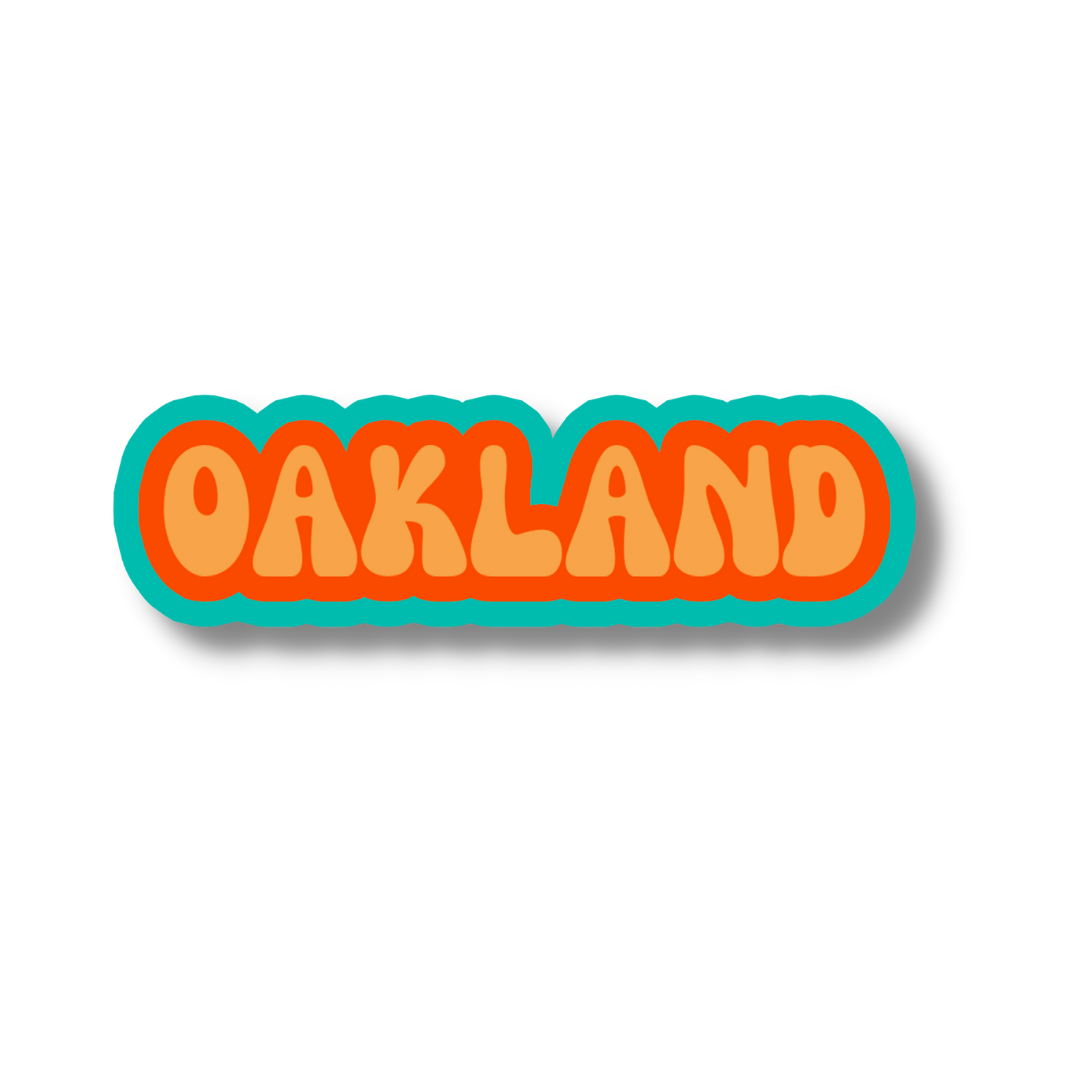 Oakland Cloud Sticker