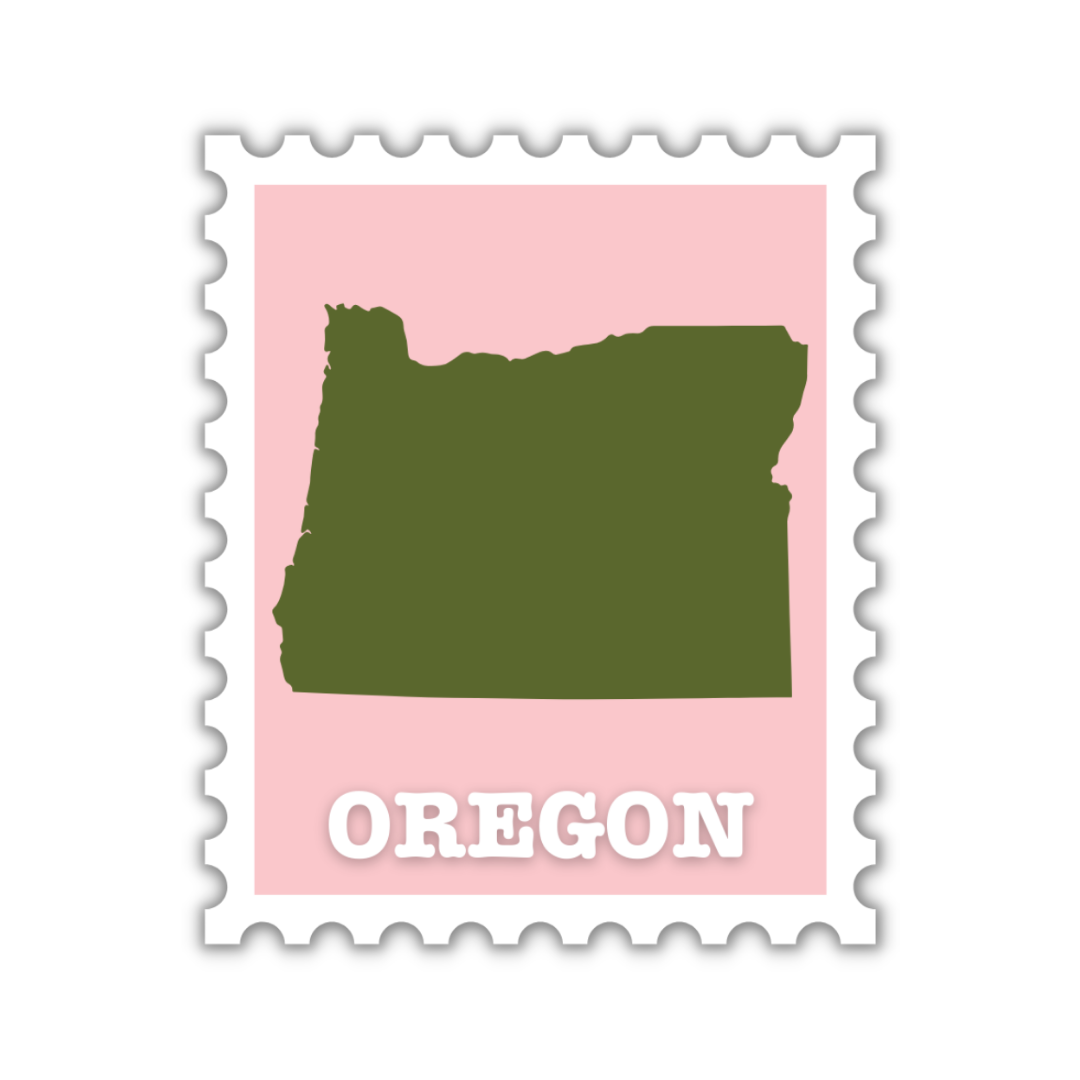 Oregon Stamp Sticker