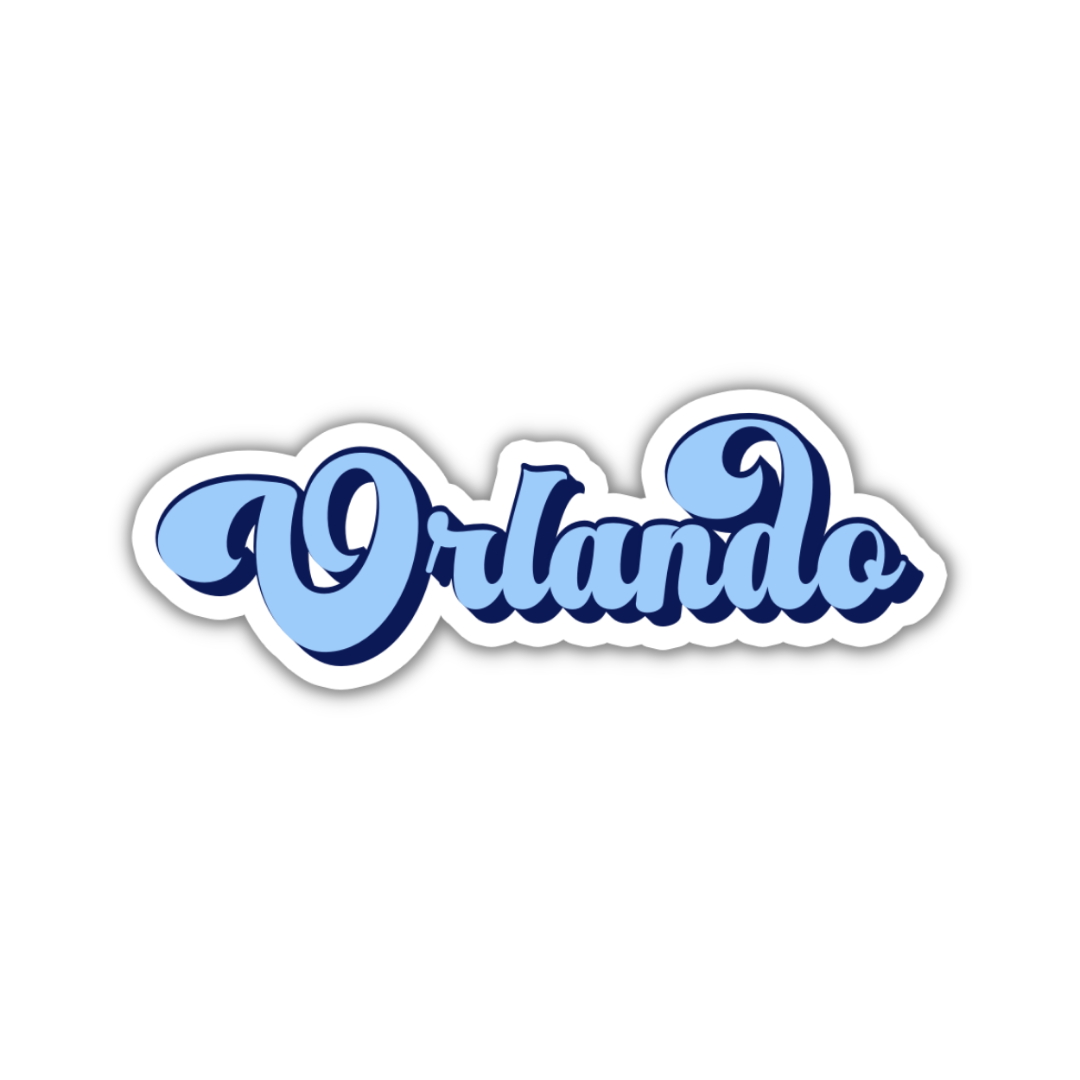 Orlando Vintage Sticker