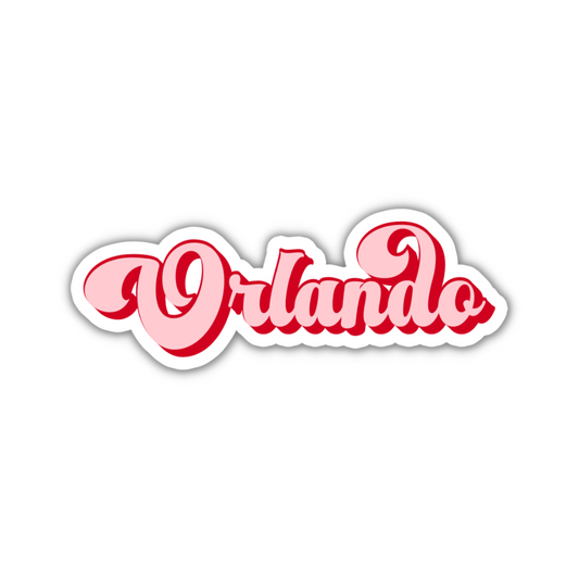 Orlando Vintage Sticker