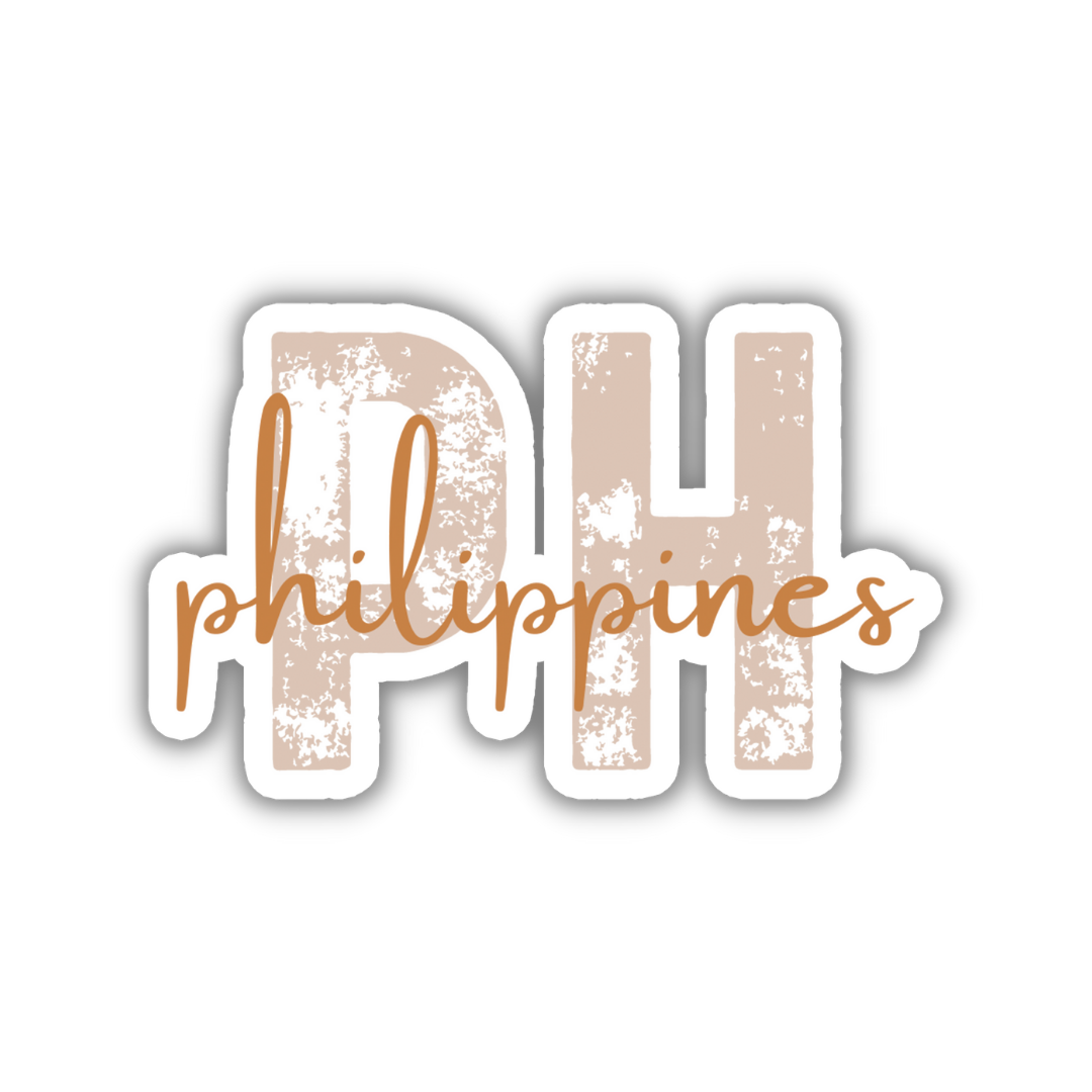 Philippines Country Code Sticker