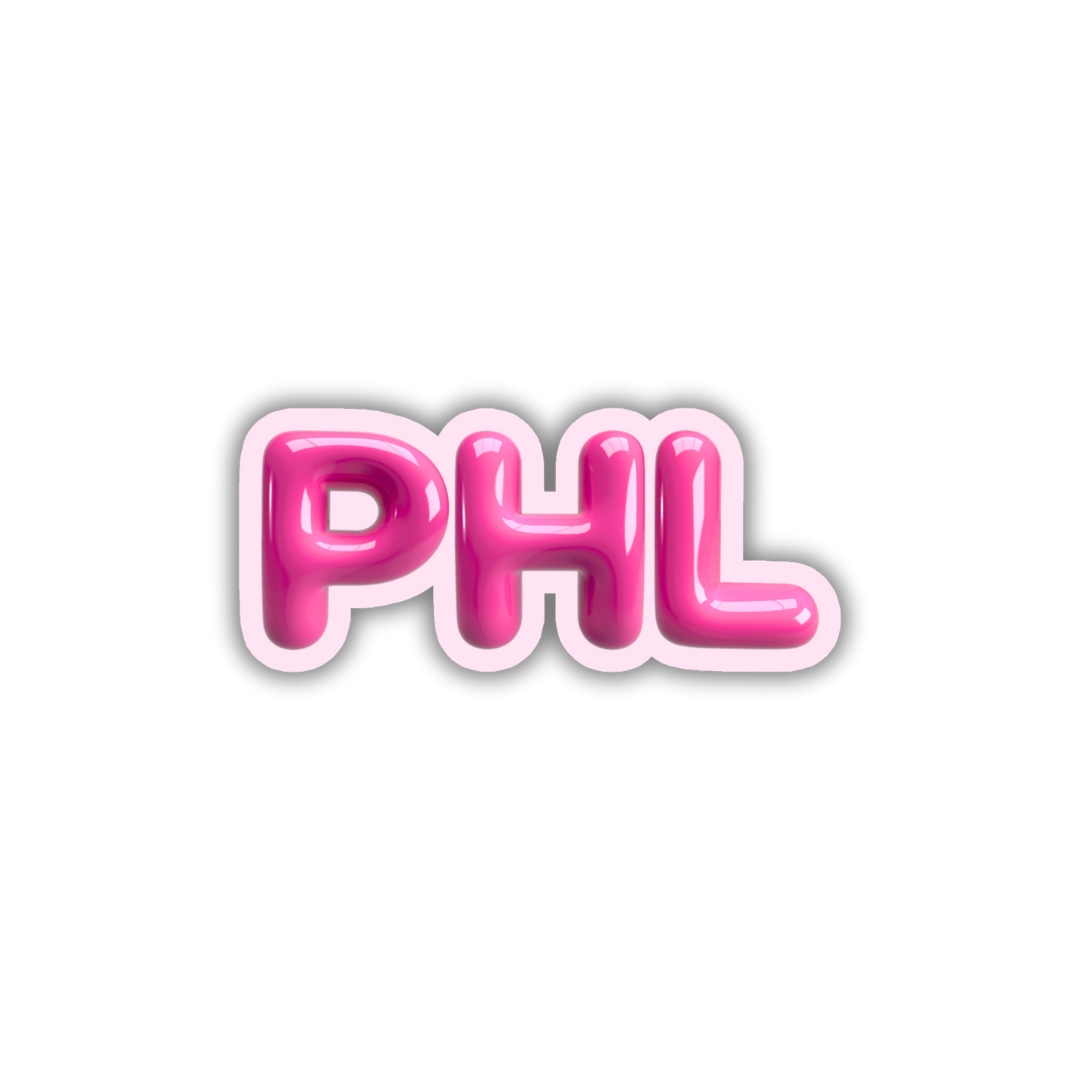 PHL Bubble Sticker