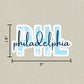 PHL Philadelphia Airport Code Sticker