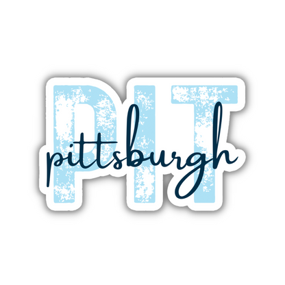 PIT Pittsburgh Airport Code Sticker