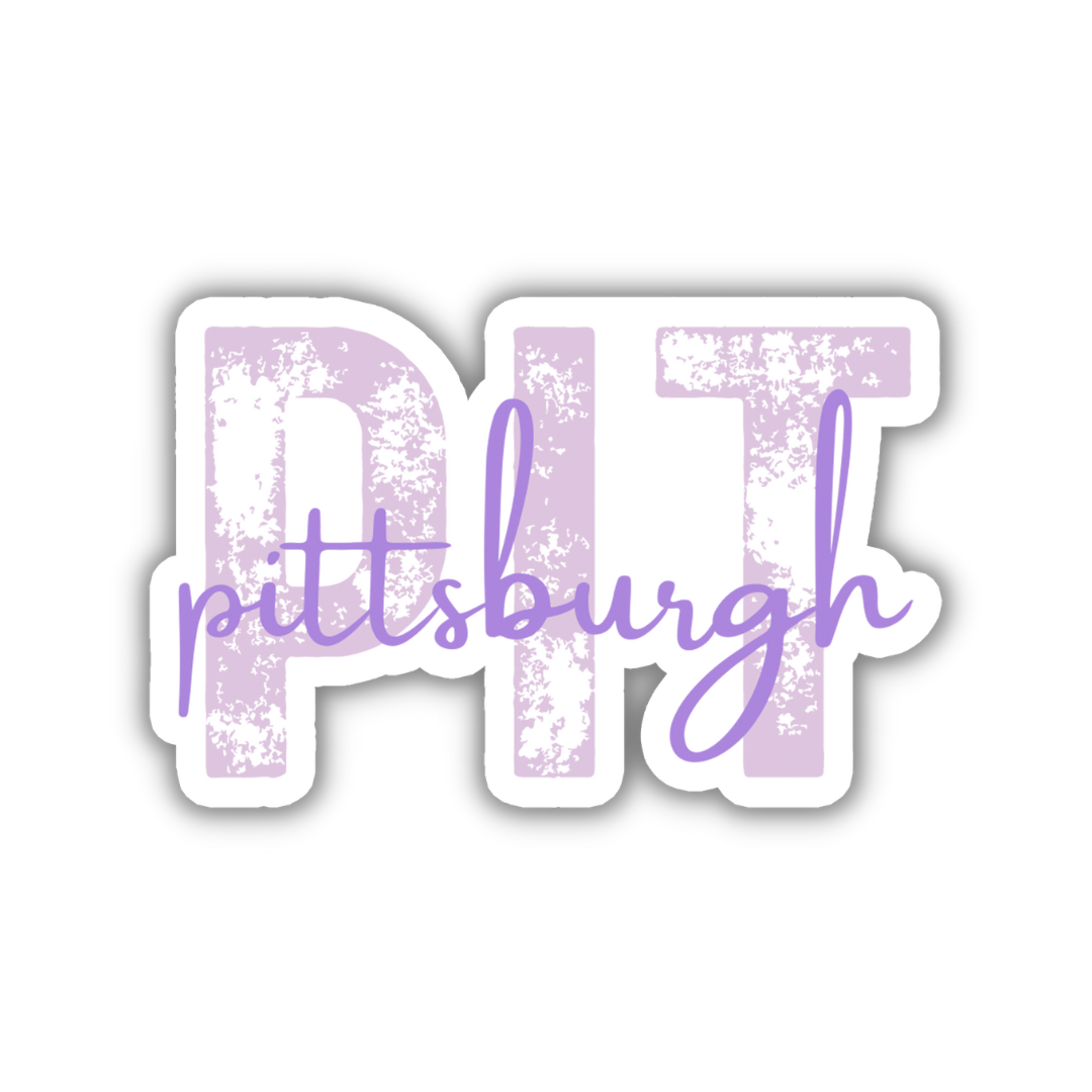 PIT Pittsburgh Airport Code Sticker