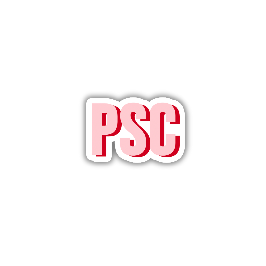 PSC Double Layered Sticker
