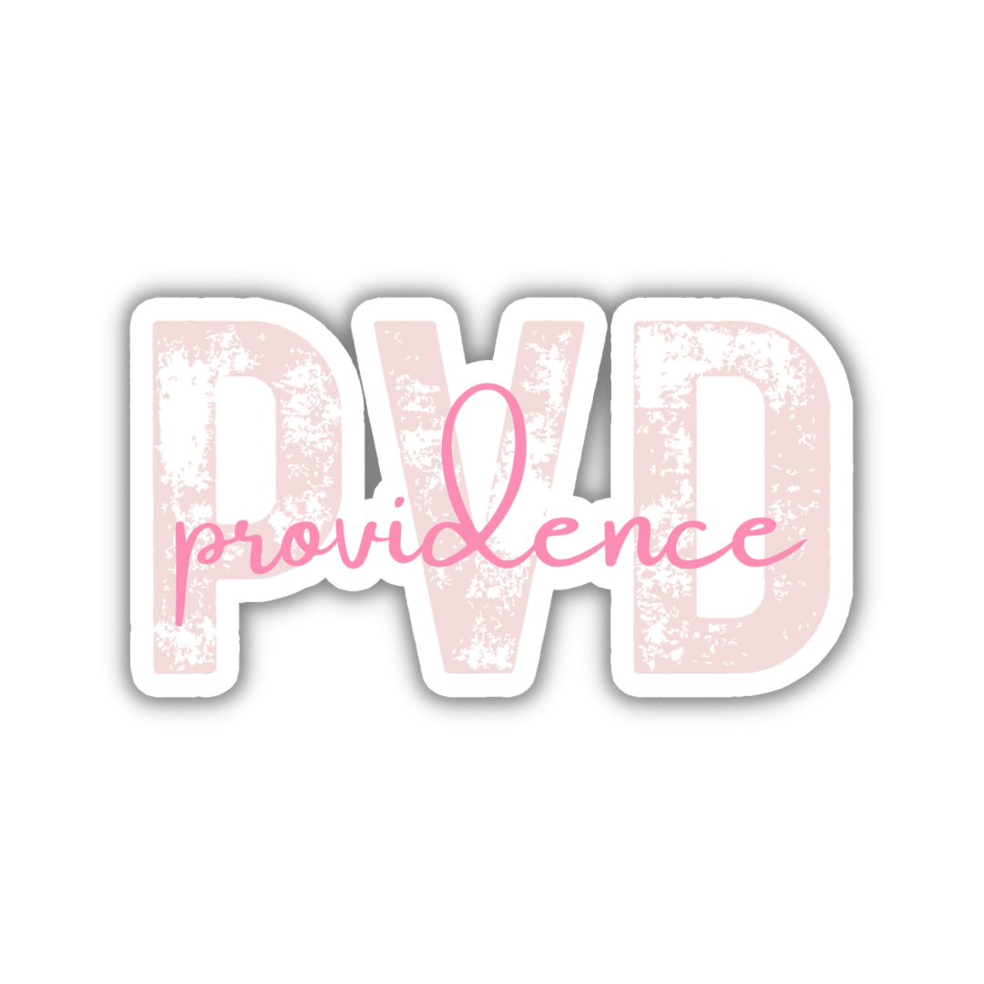 Pvd Sticker PVD Providence Airport Code Sticker – TravelBeeTags