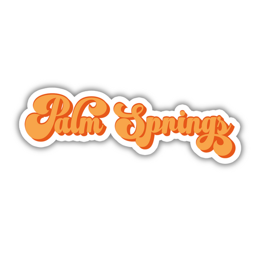 Palm Springs Vintage Sticker