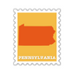 Pennsylvania Stamp Sticker