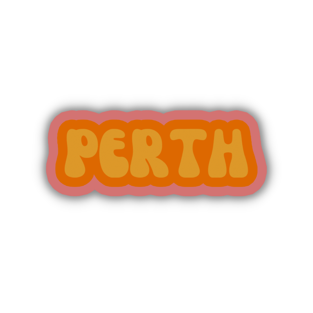 Perth Cloud Sticker