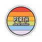 Perth, Australia Circle Sticker