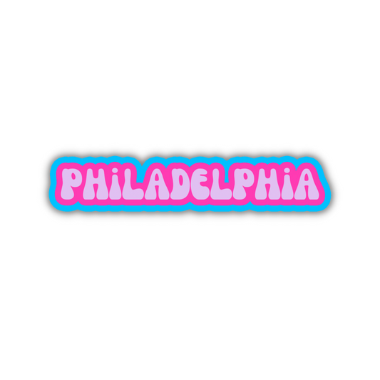 Philadelphia Cloud Sticker