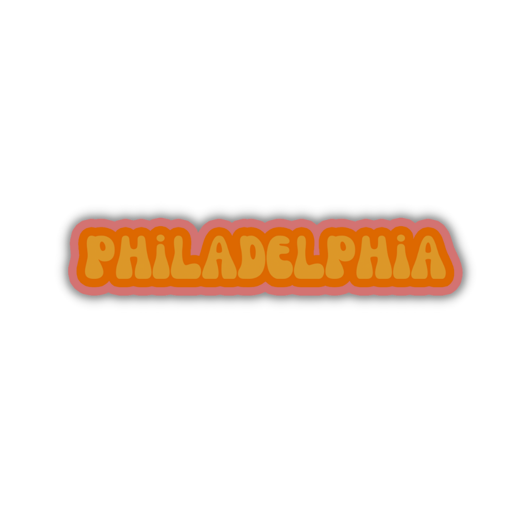 Philadelphia Cloud Sticker