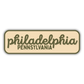 Philadelphia, Pennsylvania Retro Travel Sticker – Colorful Vinyl Decal for Laptop, Water Bottle & Luggage