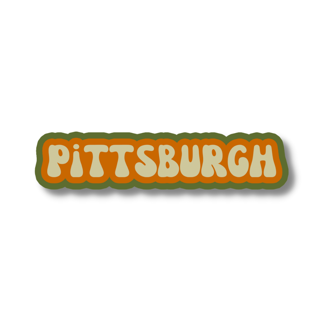 Pittsburgh Cloud Sticker