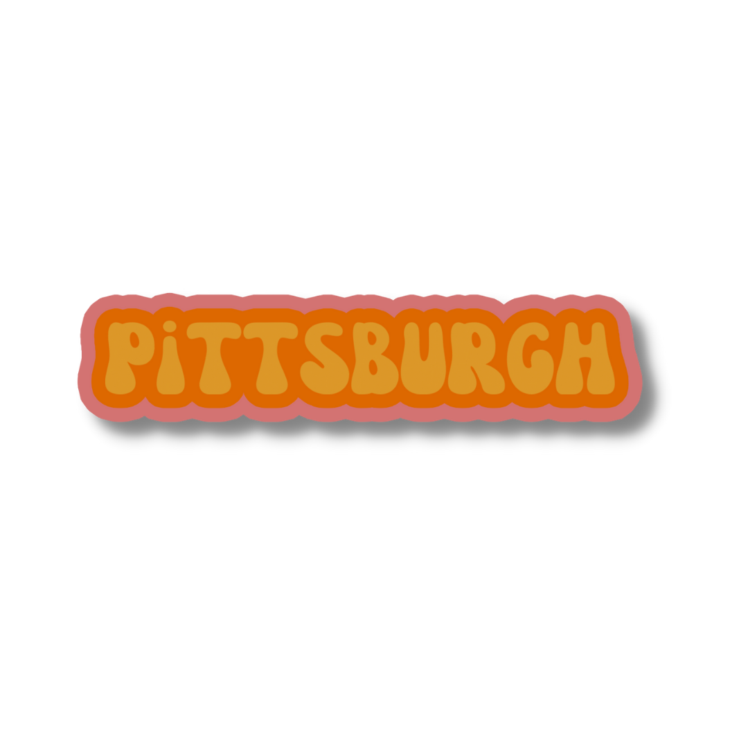 Pittsburgh Cloud Sticker