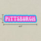 Pittsburgh Cloud Sticker