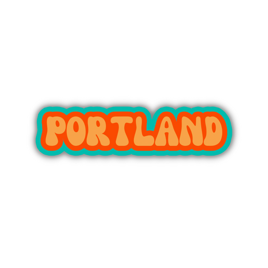 Portland Cloud Sticker