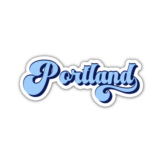 Portland Vintage Sticker
