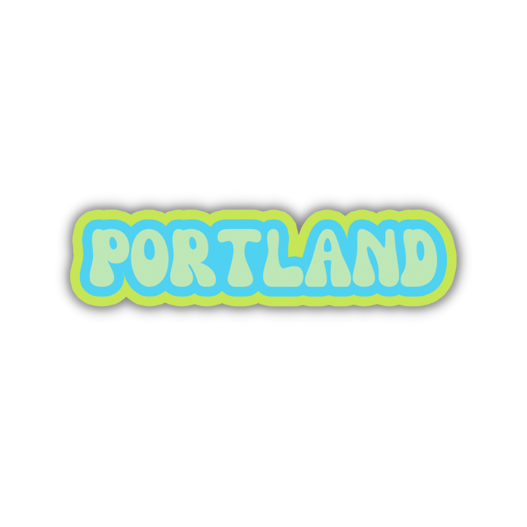 Portland Cloud Sticker