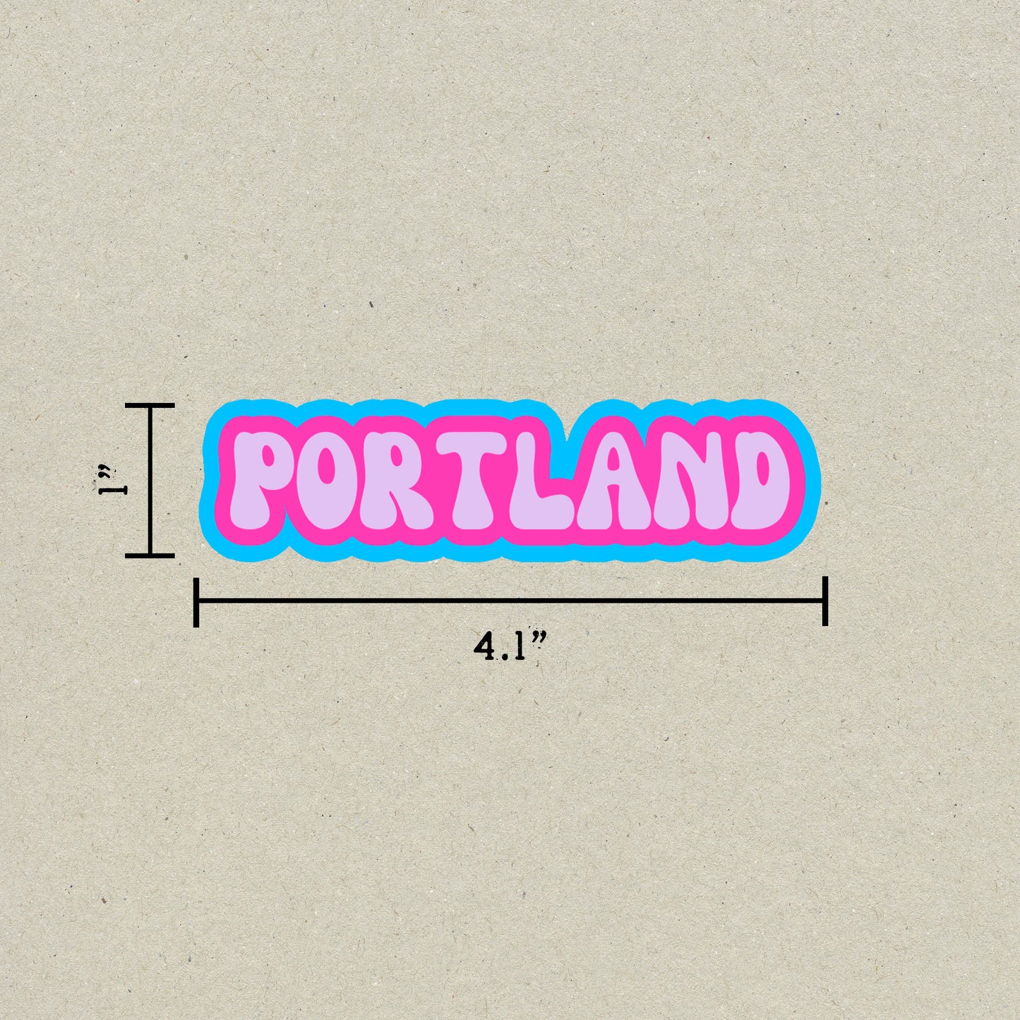 Portland Cloud Sticker