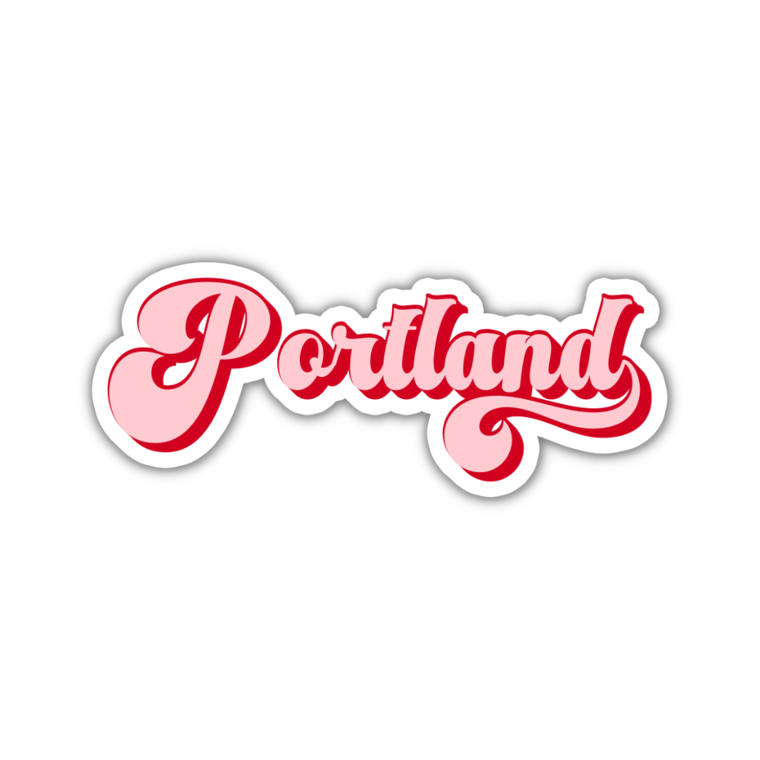 Portland Vintage Sticker