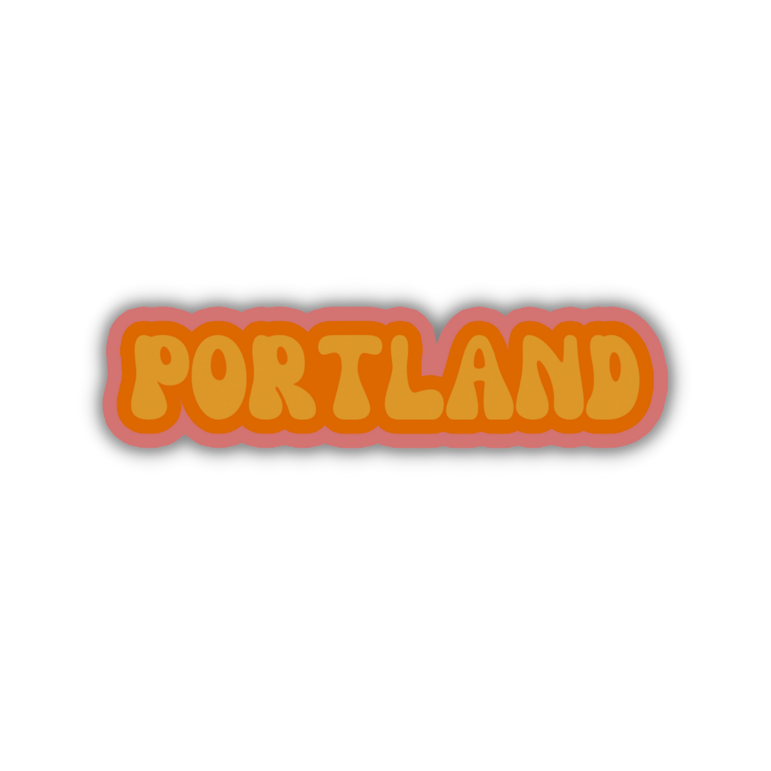 Portland Cloud Sticker