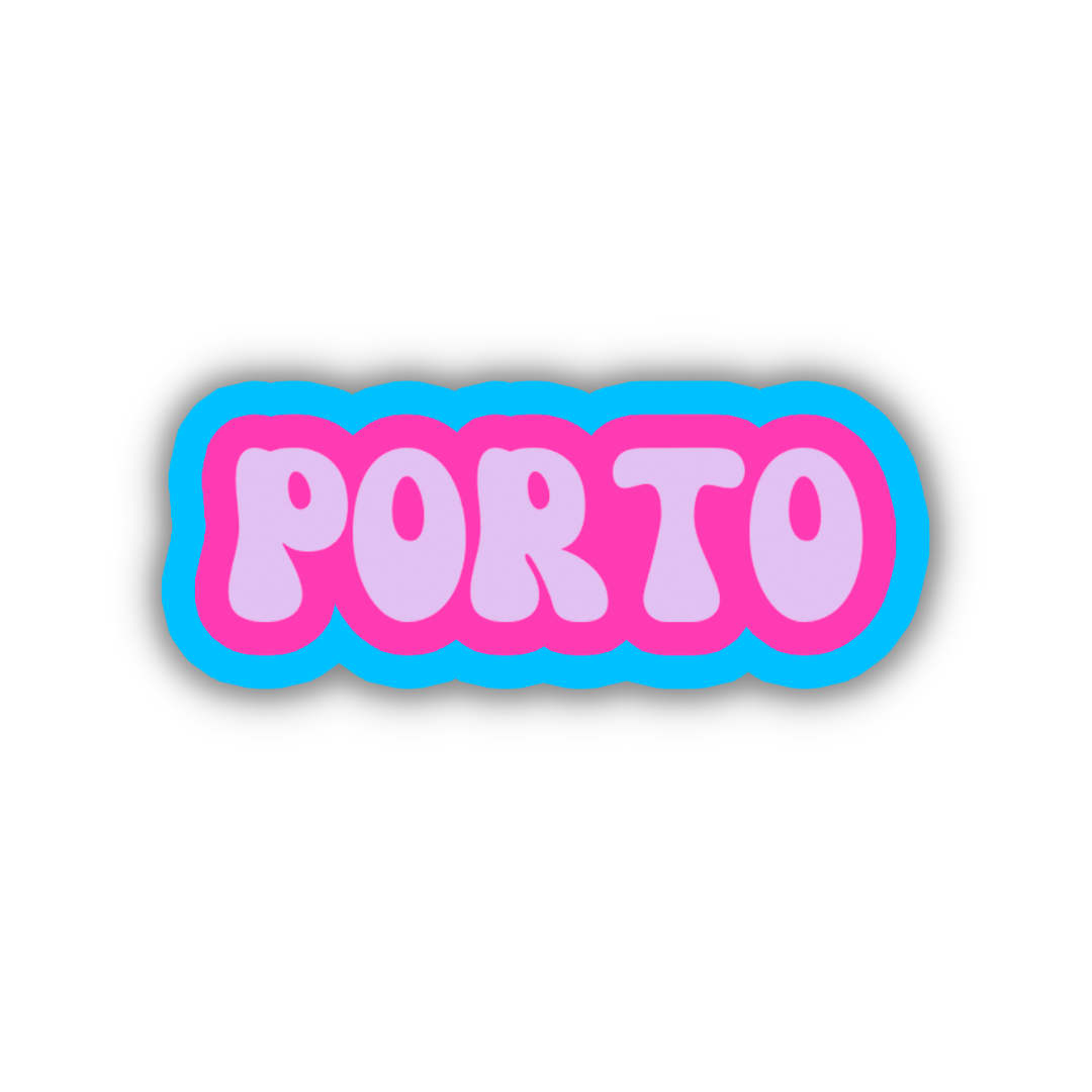 Porto Cloud Sticker