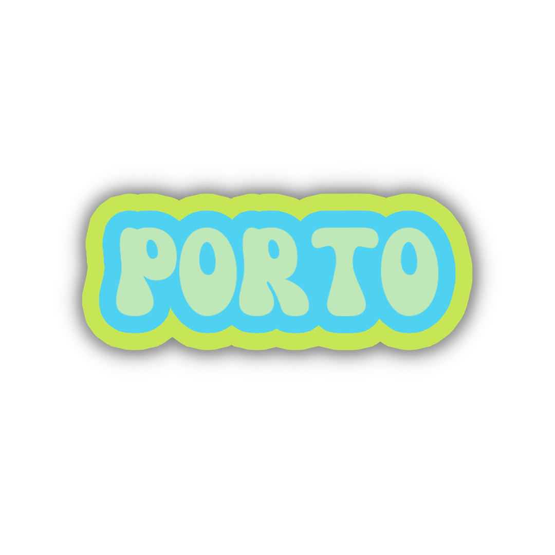 Porto Cloud Sticker