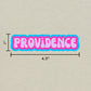 Providence Cloud Sticker