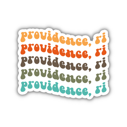 Providence, RI Retro Sticker