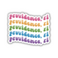 Providence, RI Retro Sticker