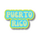 Puerto Rico Cloud Sticker