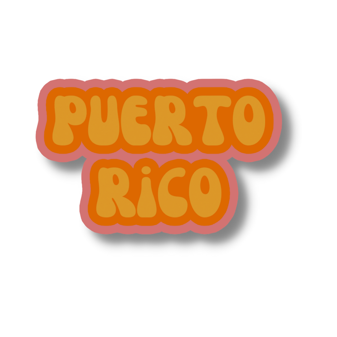 Puerto Rico Cloud Sticker