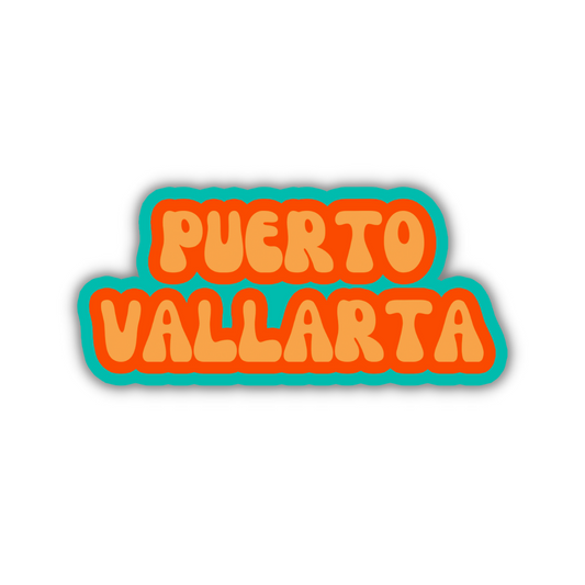 Puerto Vallarta Cloud Sticker