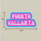 Puerto Vallarta Cloud Sticker