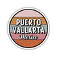 Puerto Vallarta, Mexico Circle Sticker