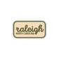 Raleigh, North Carolina Retro Travel Sticker – Colorful Vinyl Decal for Laptop, Water Bottle & Luggage