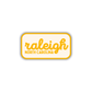 Raleigh, North Carolina Retro Travel Sticker – Colorful Vinyl Decal for Laptop, Water Bottle & Luggage
