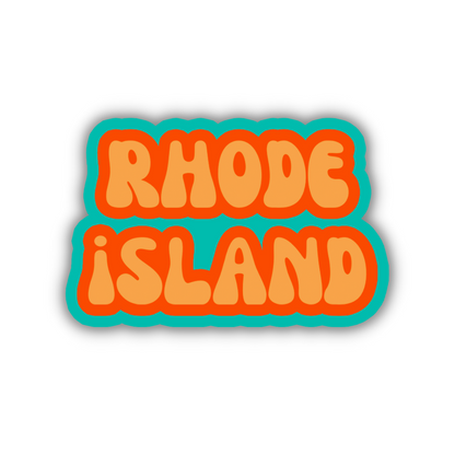 Rhode Island Cloud Sticker