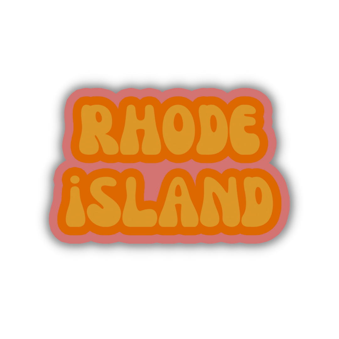 Rhode Island Cloud Sticker