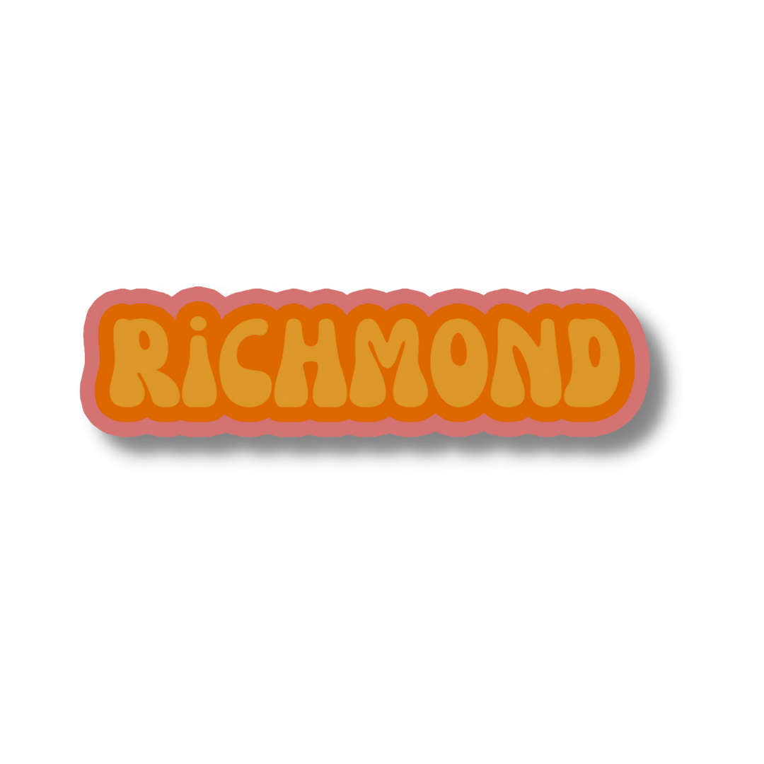 Richmond Cloud Sticker