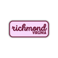 Richmond, Virginia Retro Travel Sticker – Colorful Vinyl Decal for Laptop, Water Bottle & Luggage