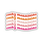 Rocky Mountains National Park Retro Sticker