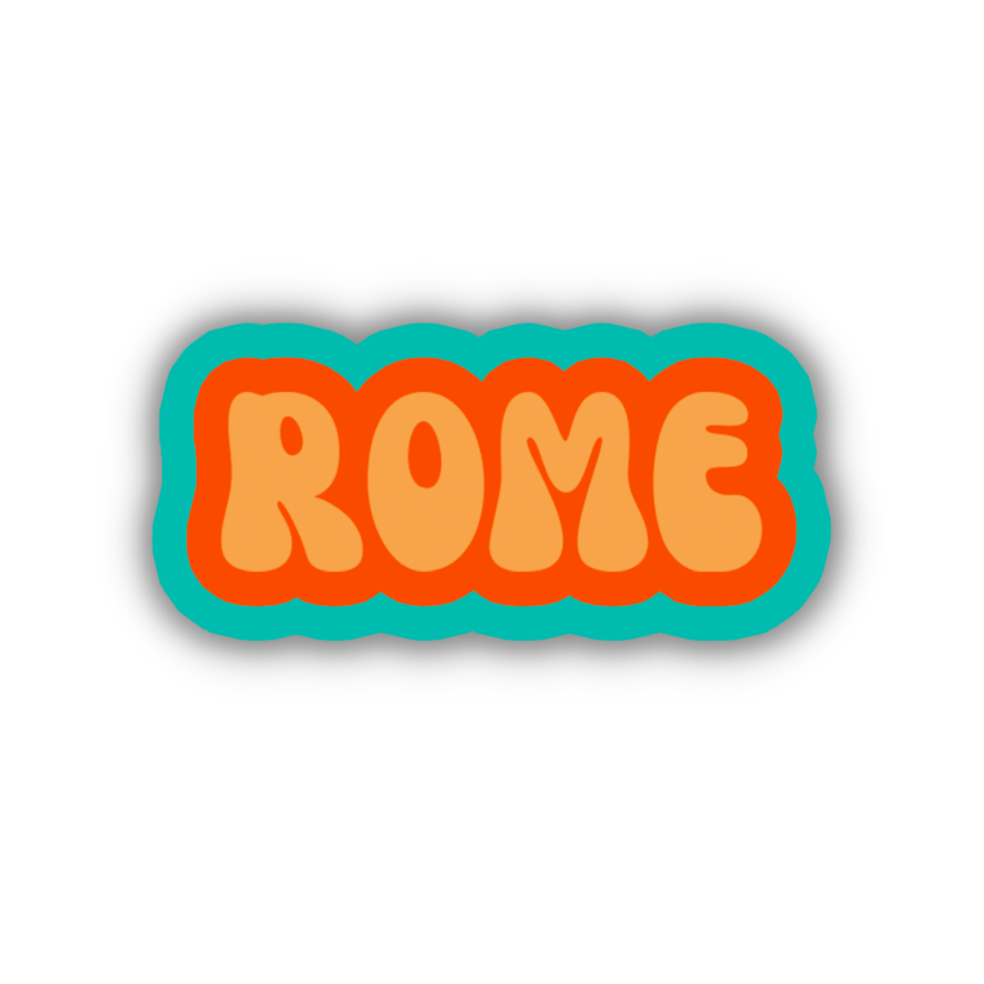Rome Cloud Sticker