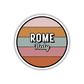 Rome, Italy Circle Sticker