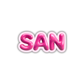 SAN Bubble Sticker