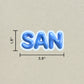 SAN Bubble Sticker